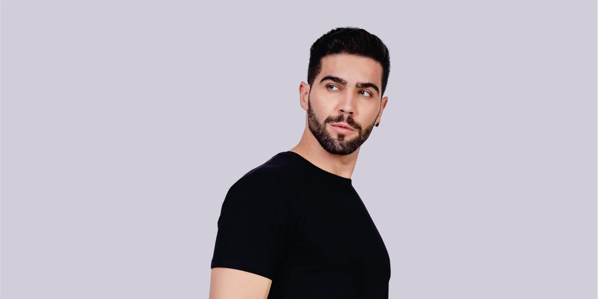 Men's Half Sleeve Co-Ord Set (Black) – ecott